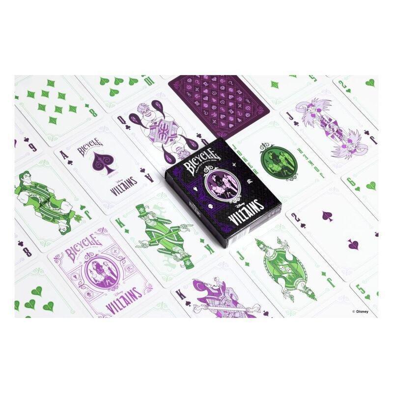 Bicycle Playing Cards Disney Villains (Assorted - Includes 1) (Green/Purple), , large image number 5