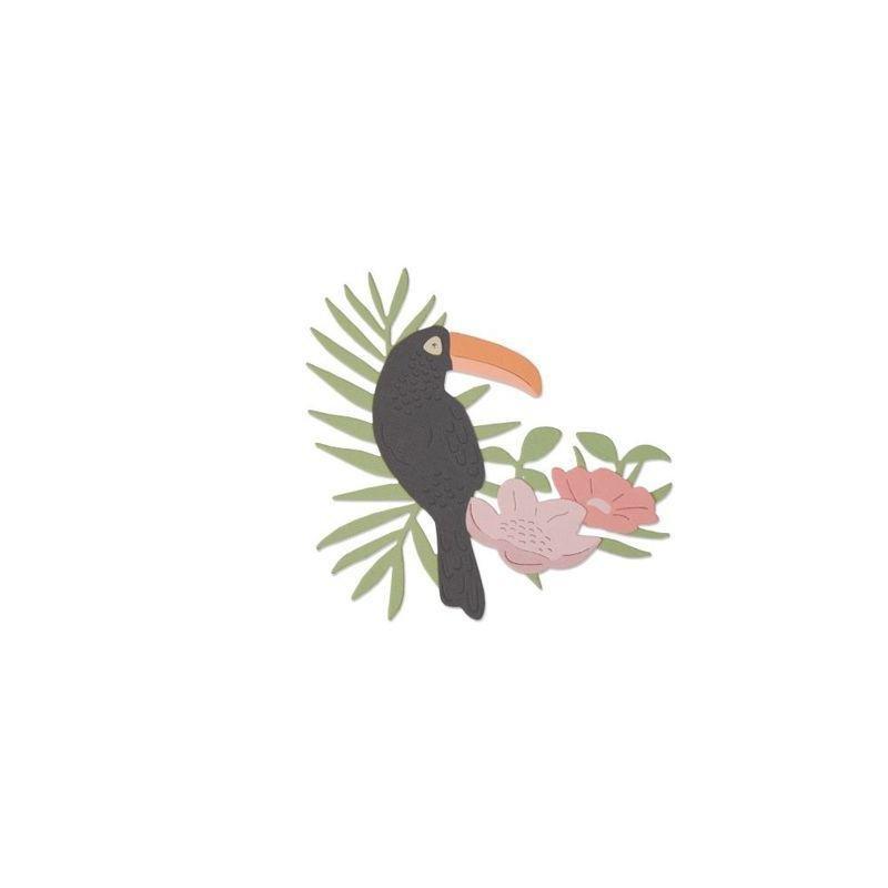 Sizzix Thinlits Die Tropical Bird by Sophie Guilar, , large image number 0