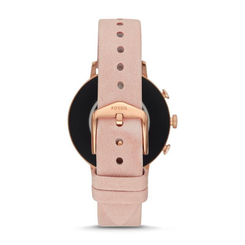Fossil Q Venture HR 40mm Women's Stainless Steel Combo Rose Gold with Silicone Sheen Multi Strap, , large image number 7
