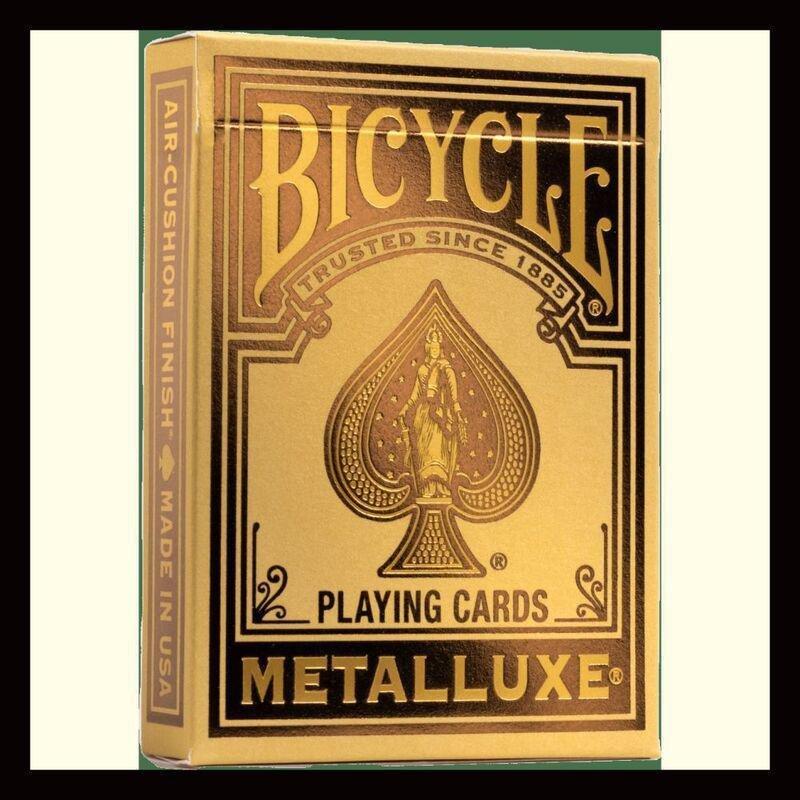 Bicycle Playing Cards Bicycle Metalluxe Gold, , large image number 0