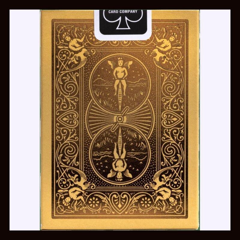 Bicycle Playing Cards Bicycle Metalluxe Gold, , large image number 1