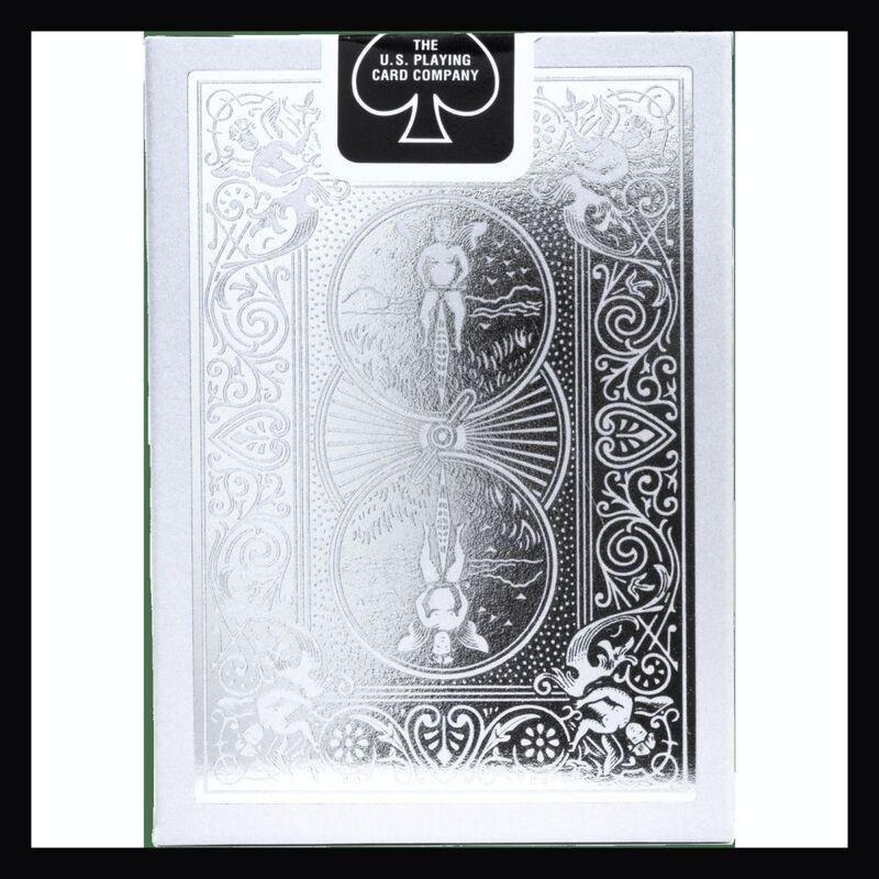 Bicycle Playing Cards Bicycle Metalluxe Silver, , large image number 1