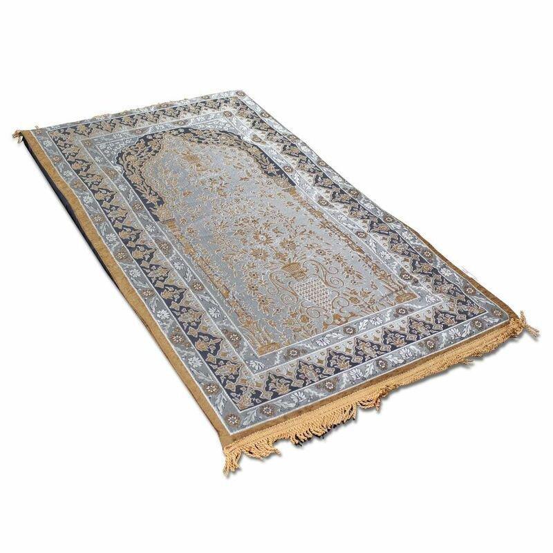 Sundus Comfortable Prayer Mat Brown, , large image number 0
