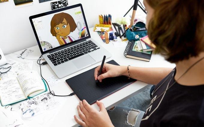 Wacom One Medium North Graphic Tablet, , large image number 3