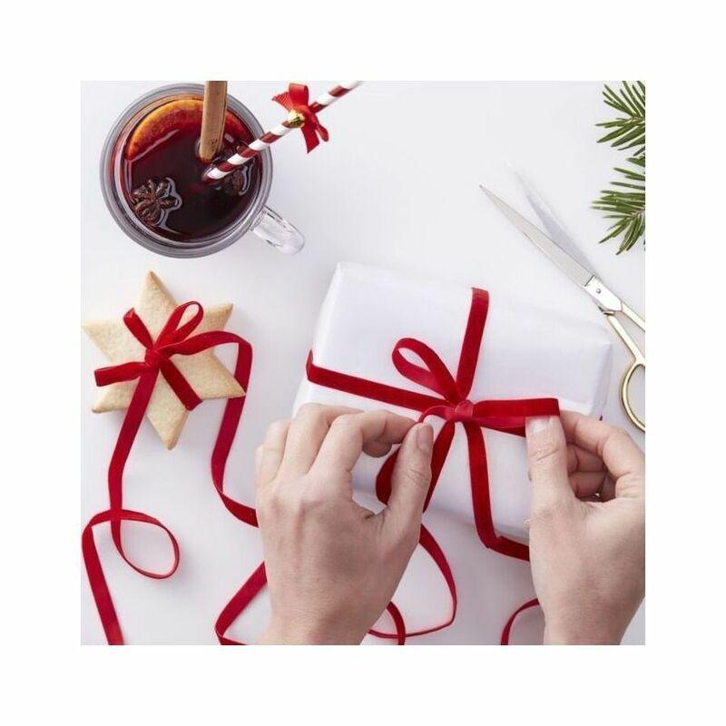 Ginger Ray Red Velvet Ribbon Kit, , large image number 1