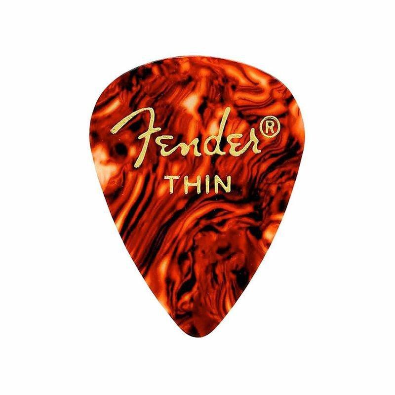 Fender 351 Classic Guitar Picks Shell (12 Pack), , large image number 0