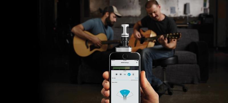 Shure MV88 iOS Digital Stereo Condenser Microphone (For use with iOS devices with Lightning Port), , large image number 5