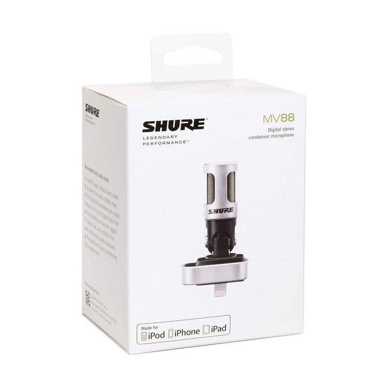 Shure MV88 iOS Digital Stereo Condenser Microphone (For use with iOS devices with Lightning Port), , large image number 8