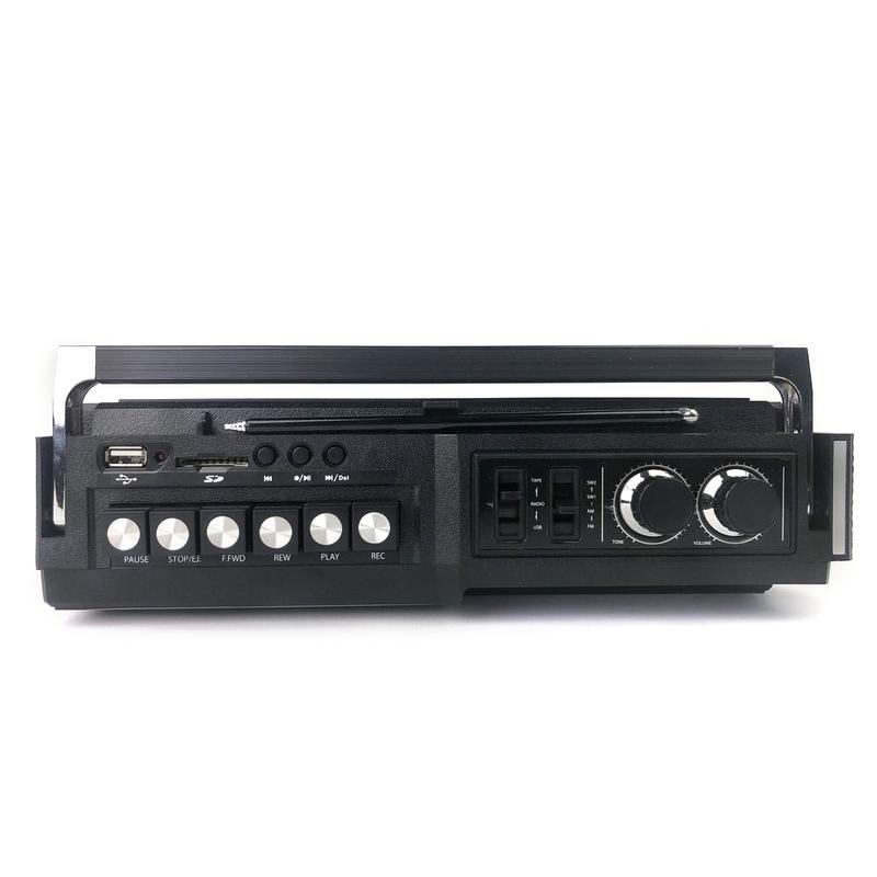 MJI Retro-Style All In One Cassette Player + Radio, , large image number 1