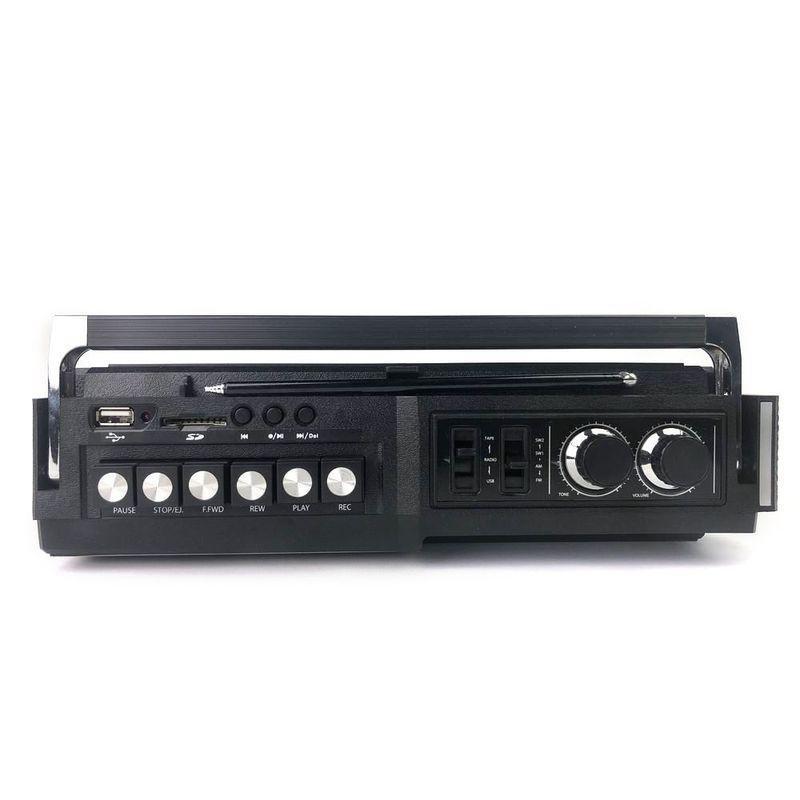 MJI Retro-Style All In One Cassette Player + Radio, , large image number 4