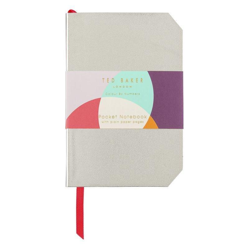 Colour By Numbers Mini Notebook Gold, , large image number 0
