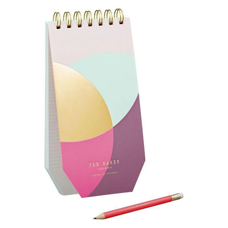 Colour By Numbers Spiral Bound Jotter With Pencil, , large image number 2