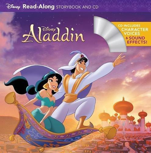 Aladdin Read-Along Storybook And Cd | Press Disney, , large image number 0