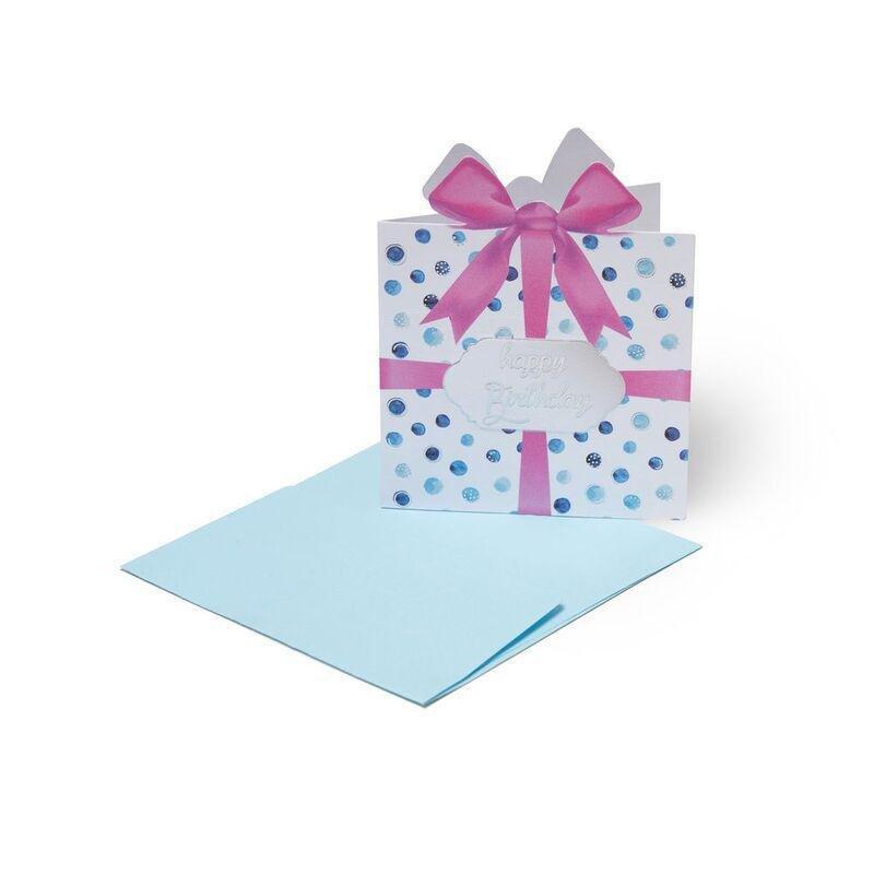 Legami Small Greeting Card - Present (7 x 7 cm), , large image number 0