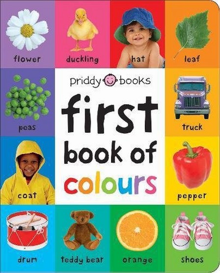 PRIDDY BOOKS UK - First Book Of Colours (Large Ed) | Roger Priddy