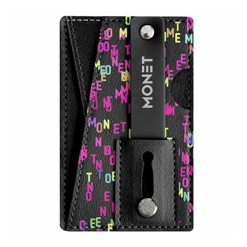 Monet Phone Wallet Colored Mix Letters, , large image number 0
