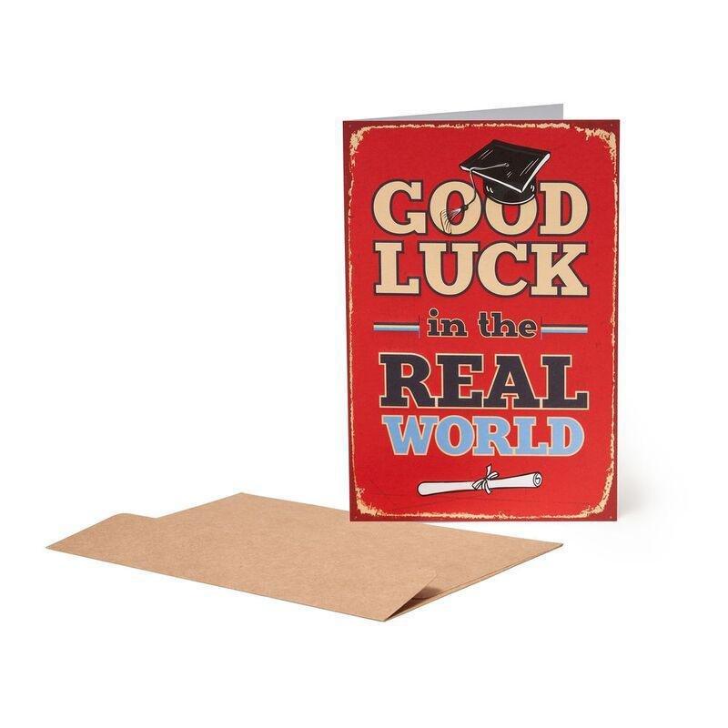 Legami Large Greeting Card - Real World (11.5 x 17 cm), , medium