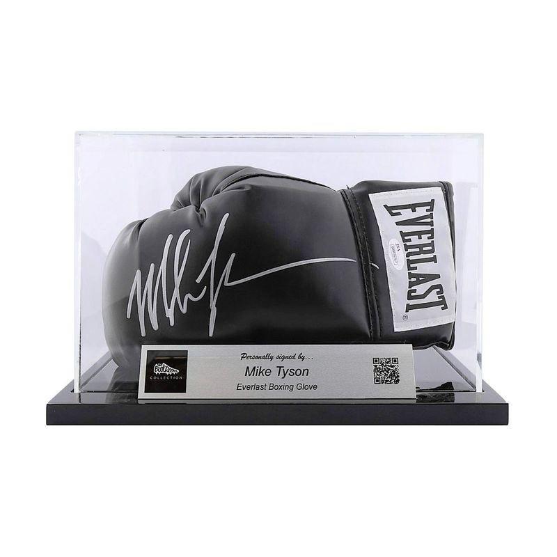 Bootroom Collection Authentic Signed Mike Tyson Everlast Glove Black Glove, , large image number 2