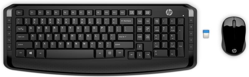 HP 300 Wireless Keyboard and Mouse, , large image number 0