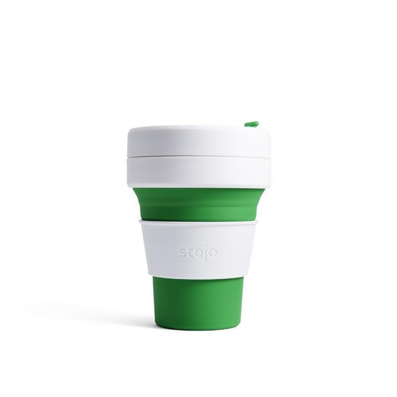 Stojo Pocket Collapsable Cup Green 355ml, , large image number 0
