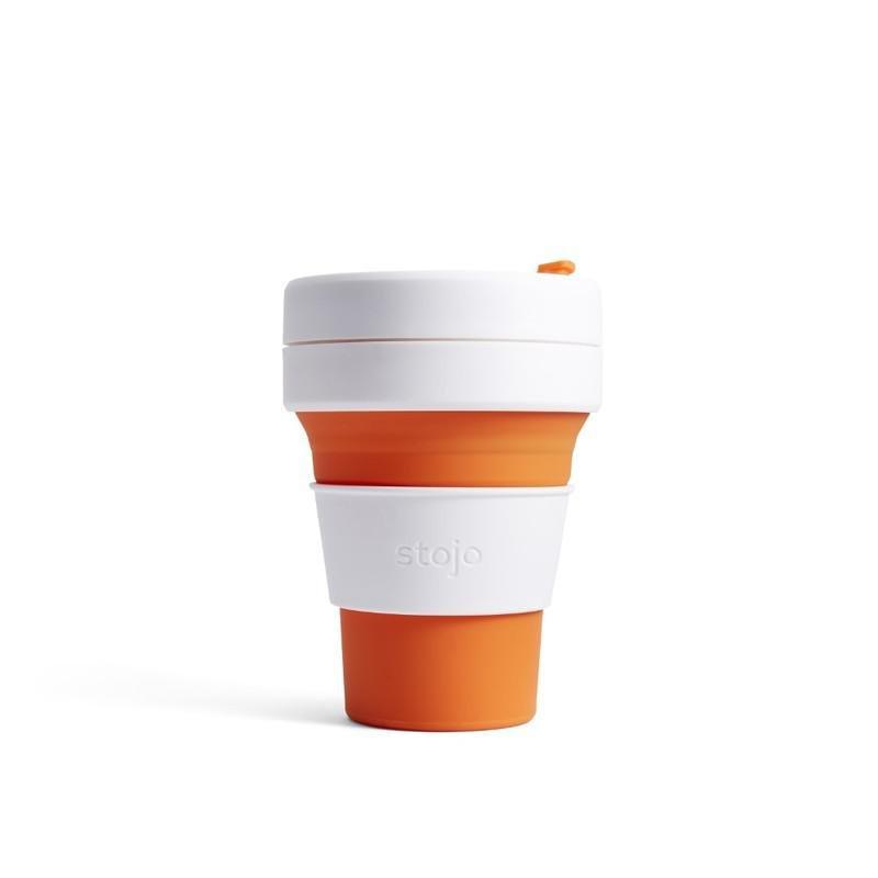 Stojo Pocket Collapsable Cup Orange 355ml, , large image number 0