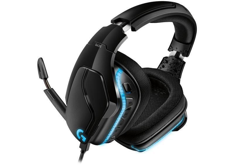 Logitech G G635 7.1 Surround Sound LIGHTSYNC Gaming Headset, , large image number 0