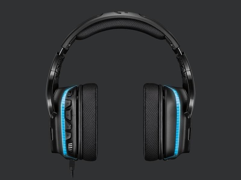 Logitech G G635 7.1 Surround Sound LIGHTSYNC Gaming Headset, , large image number 1