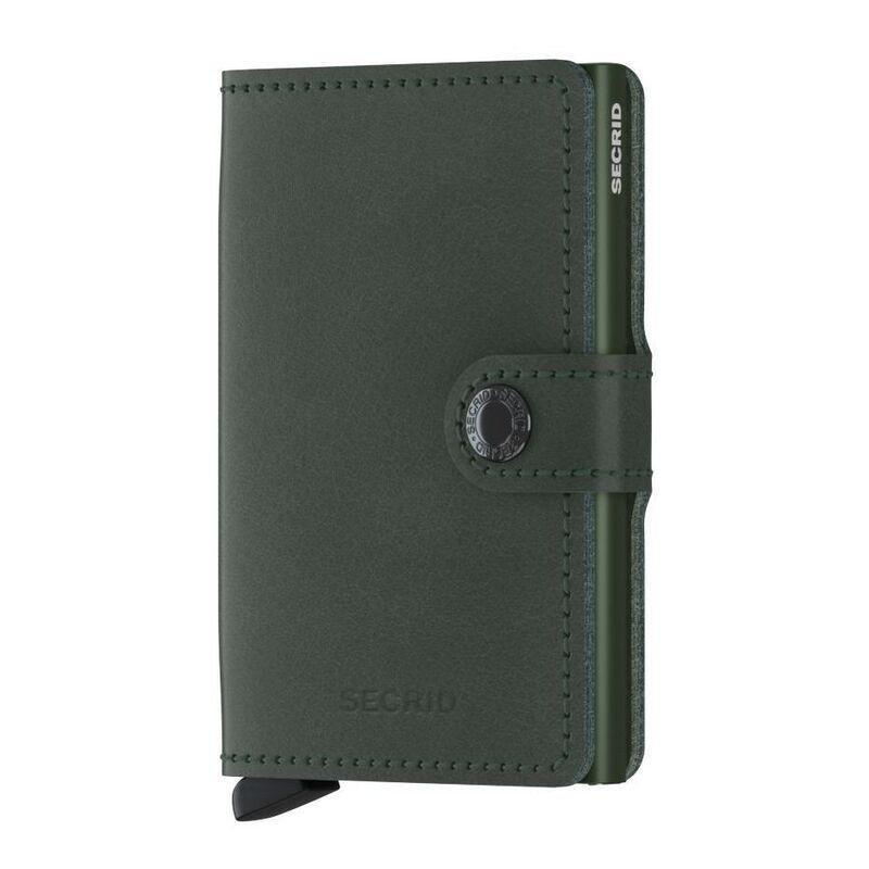 Secrid Miniwallet - Original Leather - Green, , medium