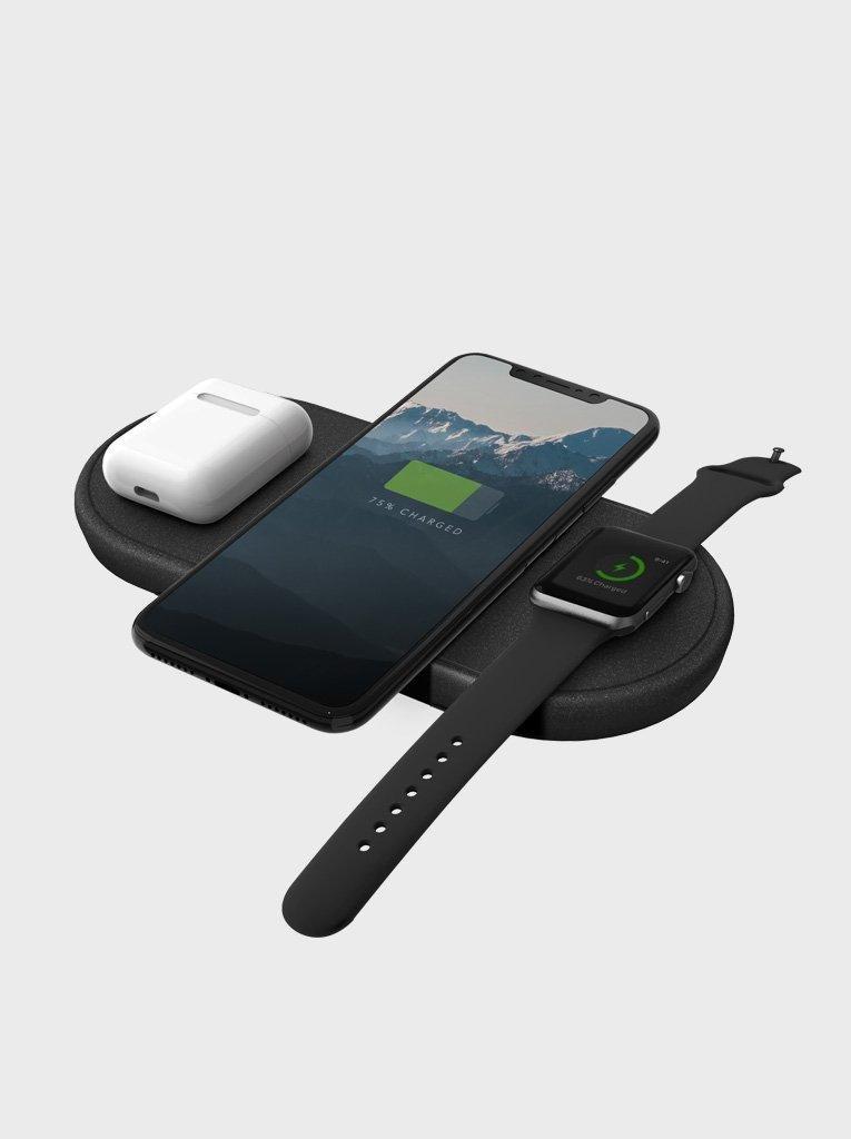 Uniq Aereo 3-In-1 Fast Wireless Charger Charcoal, , large image number 4