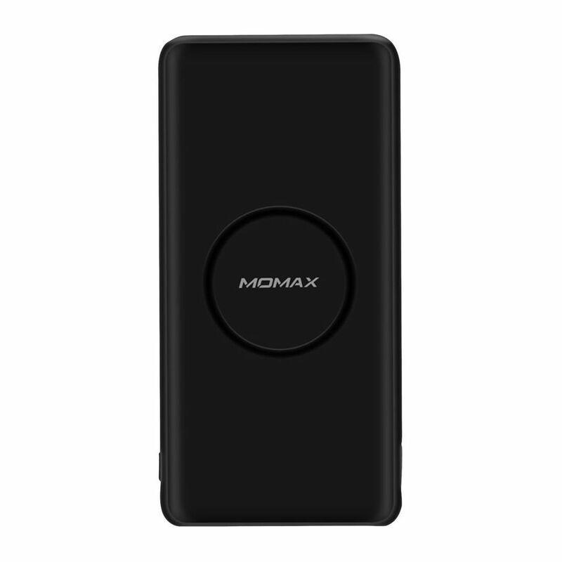 Momax Qpower 5000mAh Slim Wireless Power Bank Black, , large image number 0