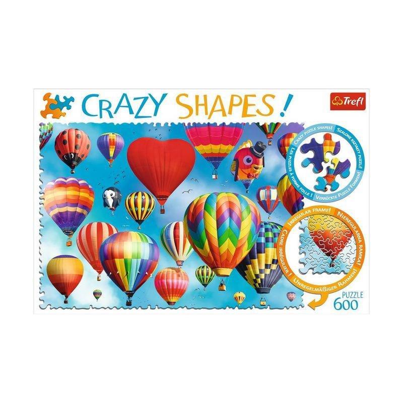 Trefl Colourful Balloons Crazy Shapes 600 Pcs Jigsaw Puzzle, , large image number 2