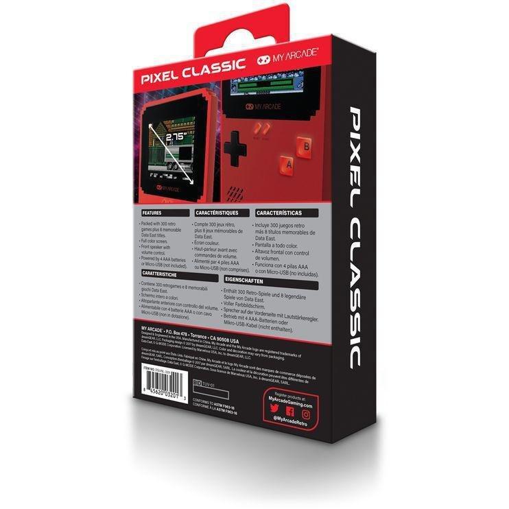 My Arcade Pixel Classic With 300 Data East Games Red, , large image number 3