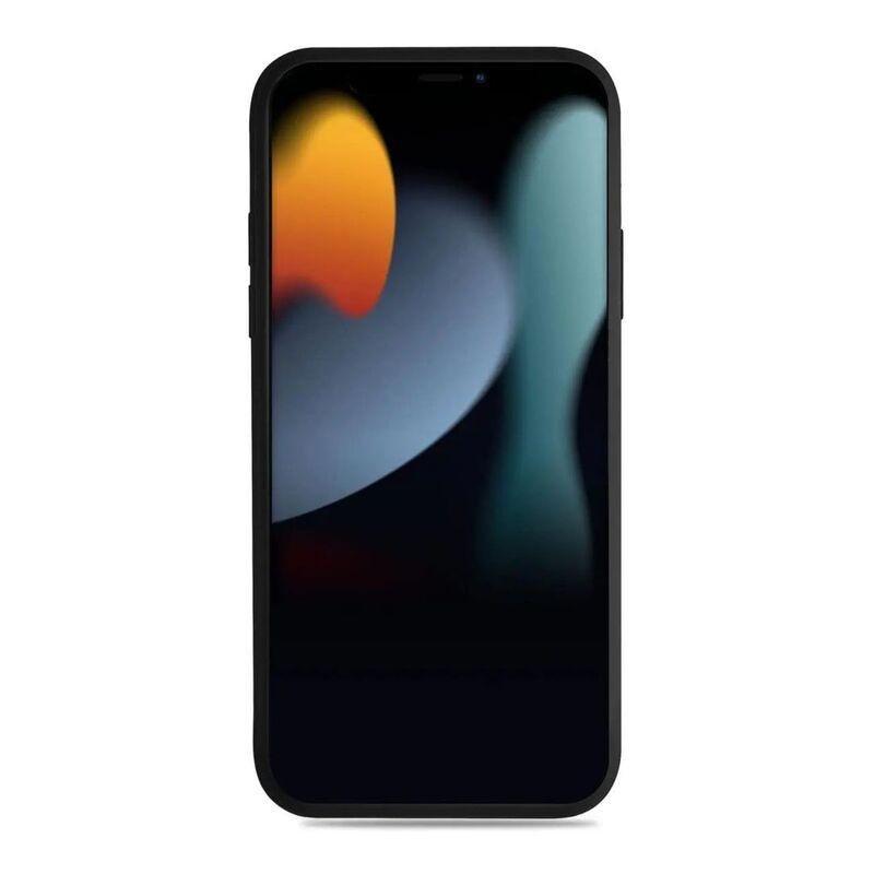 Puro Cover Silicone Case Black with Microfiber for iPhone 13 Pro, , large image number 3