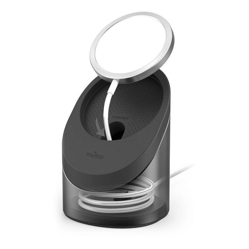 Puro Desktop Stand For MagSafe Power Supply Black, , large image number 0