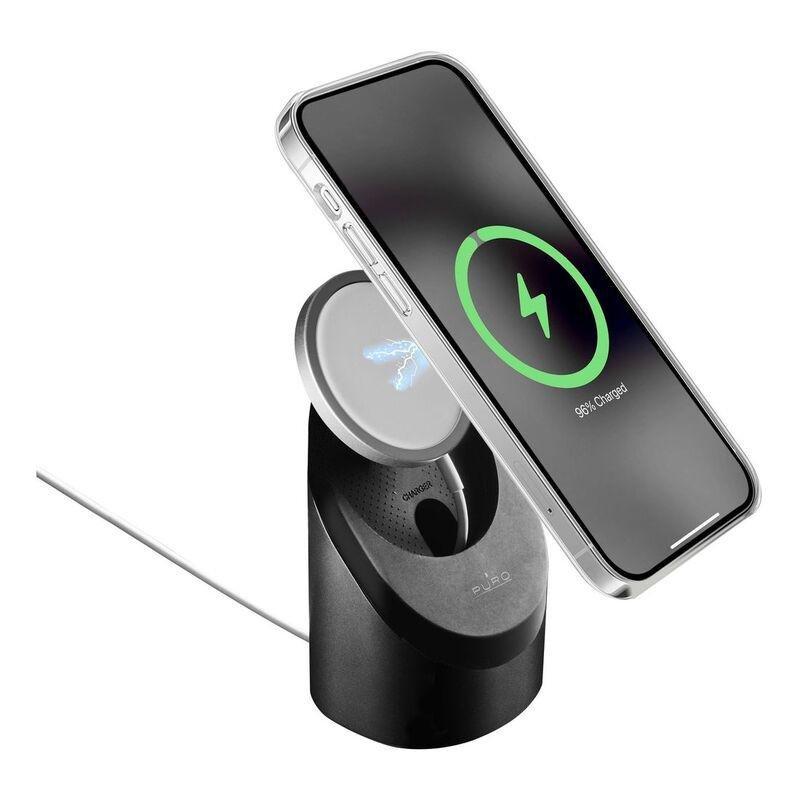 Puro Desktop Stand For MagSafe Power Supply Black, , large image number 2