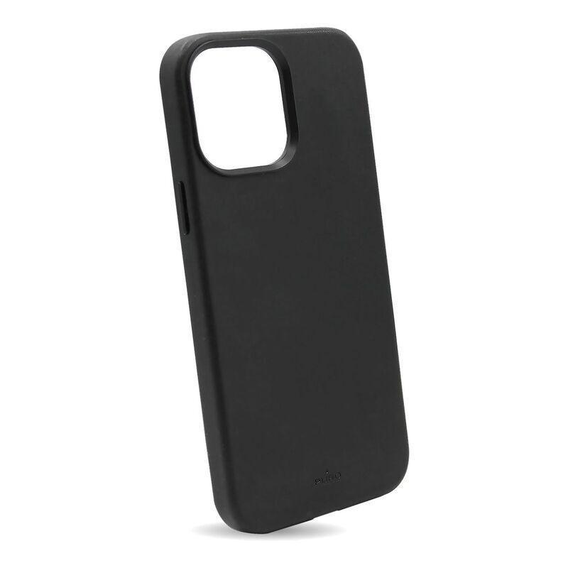 Puro Leather-Look Sky Cover Black for iPhone 13 Pro Max, , large image number 0