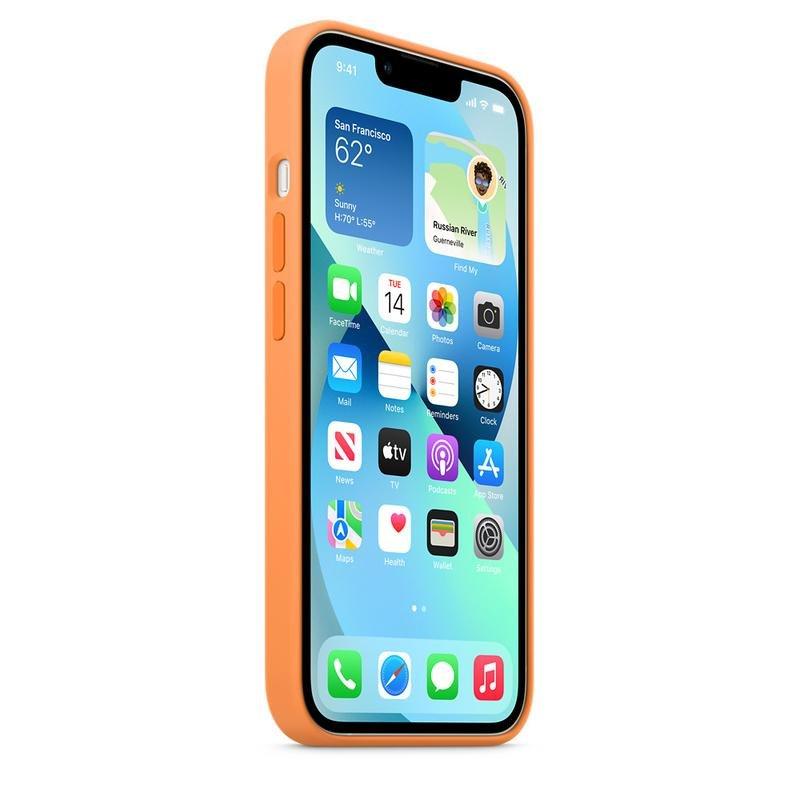 Apple Silicone Case with Magsafe Marigold for iPhone 13, , large image number 2