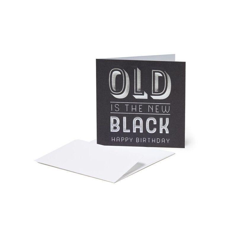 Legami Small Greeting Card - Old (7 x 7 cm), , medium