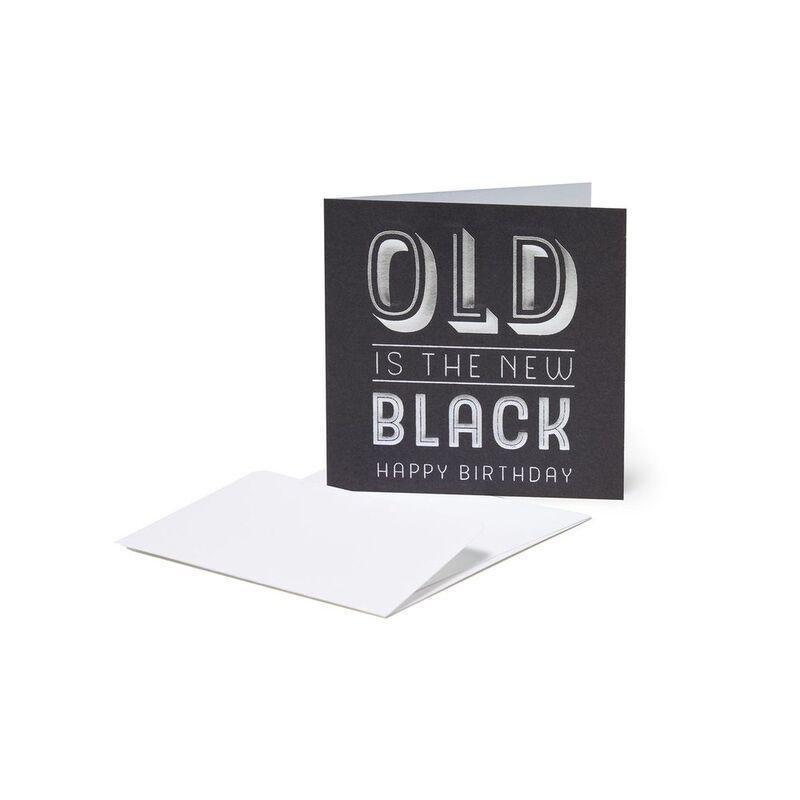 LEGAMI - Legami Small Greeting Card - Old (7 x 7 cm)