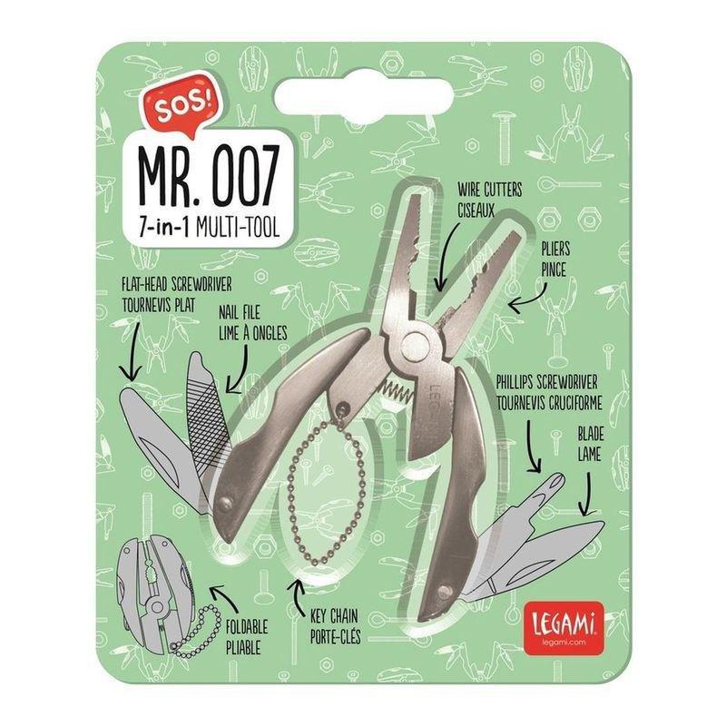 LEGAMI - Legami Sos Mr.007 - 7-In-1 Multi-Tool