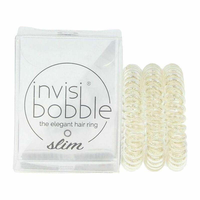 Invisibobble Slim Stay Gold Hair Tie, , medium