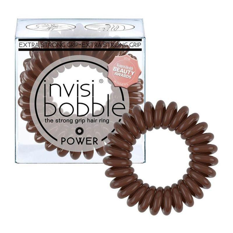 Invisibobble Power Pretzel Brown Hair Tie, , large image number 0