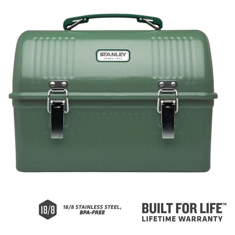 Stanley Classic Gift Set - Lunchbox 9.4L / Vacuum Bottle 750 ml / Camp Mug 350 ml with Pour Over - Hammertone Green, , large image number 3