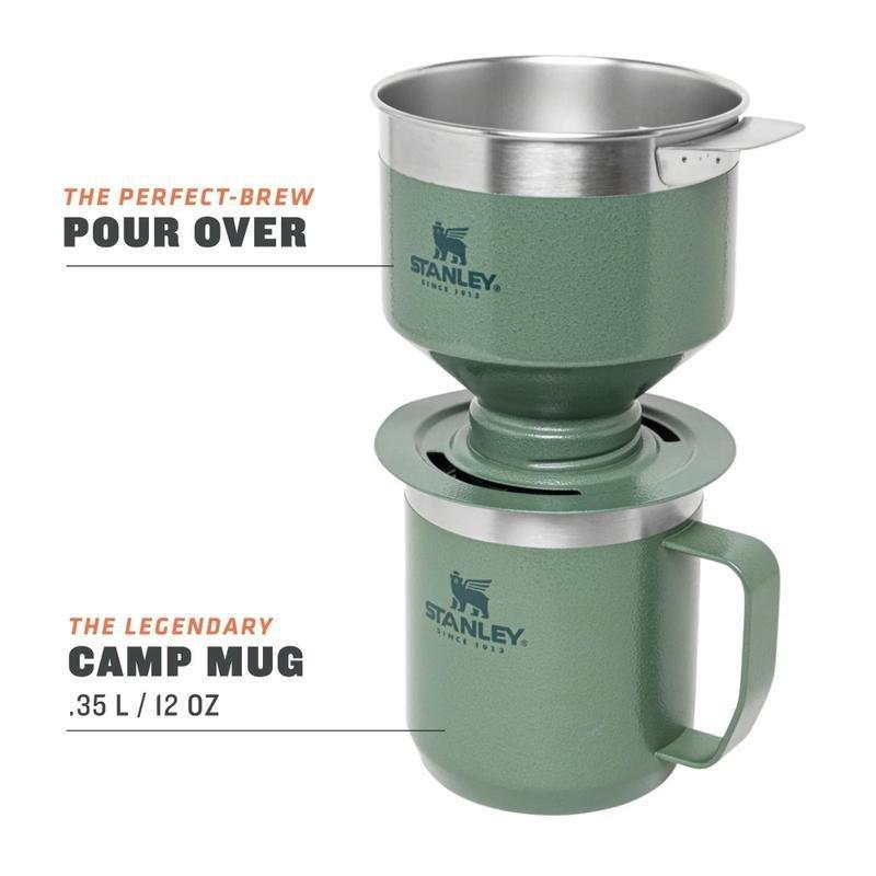 Stanley Classic Gift Set - Lunchbox 9.4L / Vacuum Bottle 750 ml / Camp Mug 350 ml with Pour Over - Hammertone Green, , large image number 6