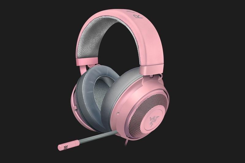 Razer Kraken Quartz Pink Gaming Headset, , large image number 1