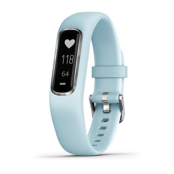 Garmin vivosmart 4 Azure Blue/Silver Activity Tracker S/M, , large image number 0
