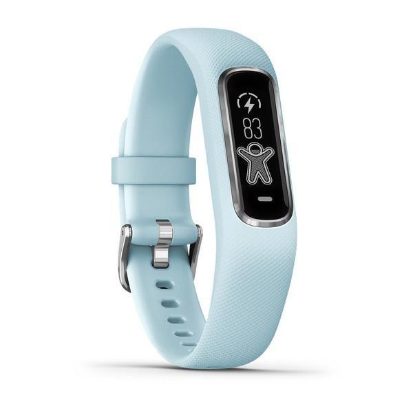 Garmin vivosmart 4 Azure Blue/Silver Activity Tracker S/M, , large image number 2