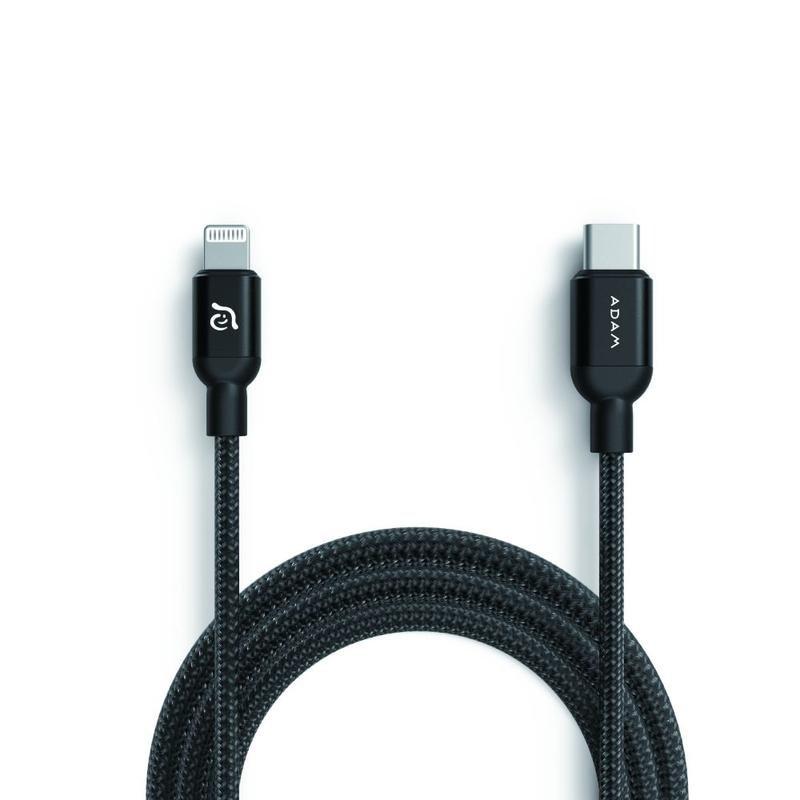 Adam Elements Peak II USB-C to Lightning Cable 120cm Black, , large image number 0
