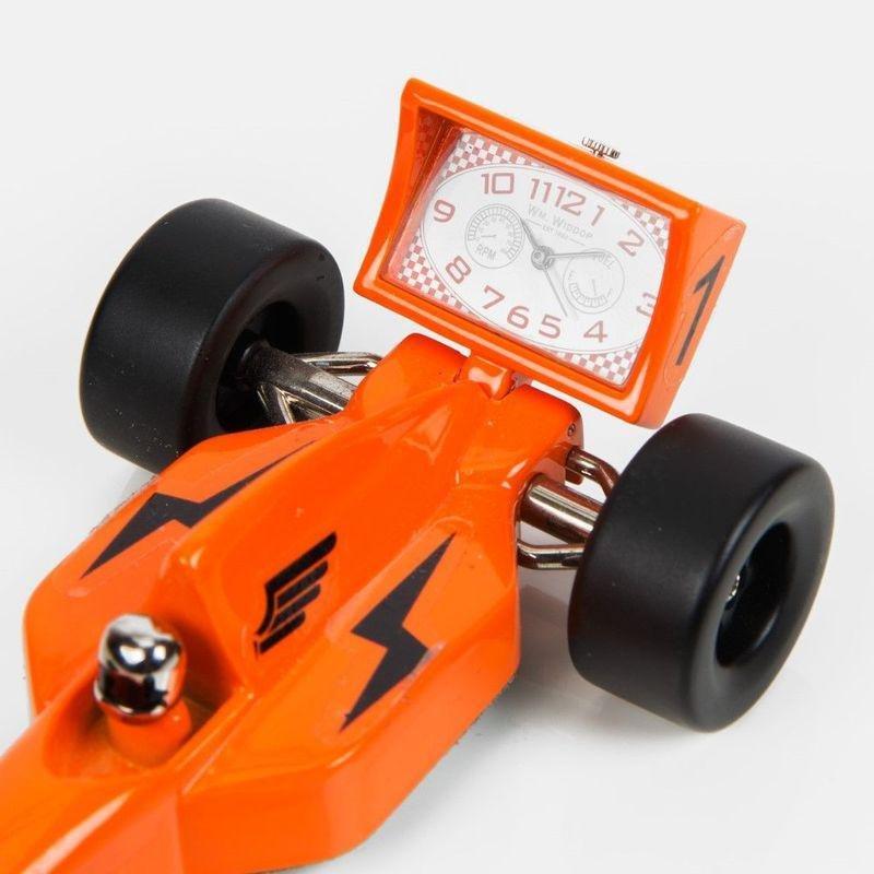 Wm Widdop Miniature Racing Car Clock Orange, , large image number 2