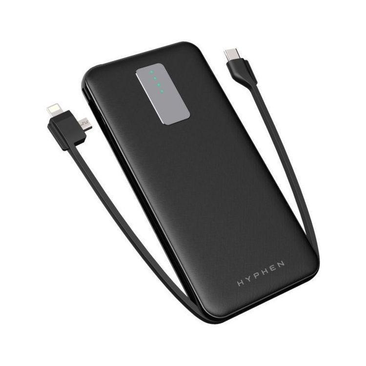 HYPHEN X1 10000mAh Black Slim Power Bank, , large image number 0